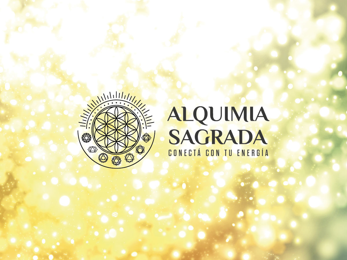 Creación de identidad visual y branding para Alquimia Sagrada por TramaHub