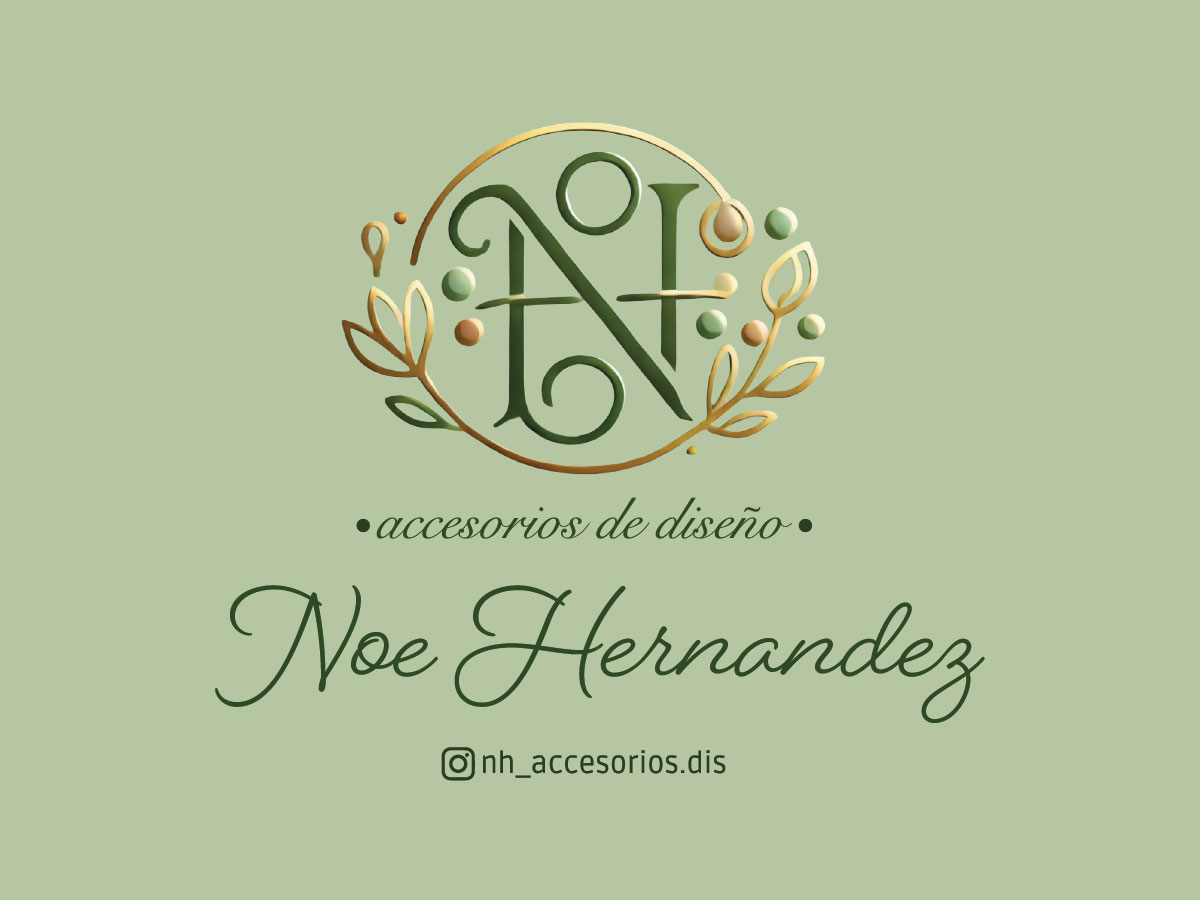 Identidad y marca para emprendimiento NH Accesorios de Diseño por TramaHub